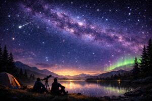 Stargazing Serene Lake